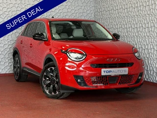 Fiat 600 1.2 HYBRID LA PRIMA CAMERA CARPLAY ADAP.CRUISE STOELVERW. ELEK.KLEP LEER MASSAGE ELEK.STOEL 18''LMV