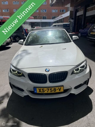 BMW 2 Serie BMW 2-serie Cabrio 220i High Executive/AUT/Leder/SCHADE!!! - afbeelding nr 3
