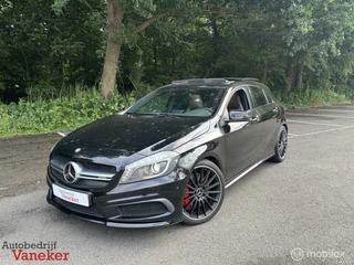 Mercedes-Benz A-Klasse Mercedes A45 AMG|Pano|Leer|Night|AMG Performance|Onderhoud| - afbeelding nr 2