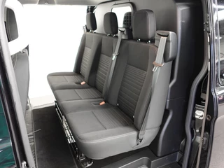 Ford Transit Custom Ford Transit Custom 300 2.0 TDCI L2H1 Limited Automaat Dubbele Cabine Airco 2x Schuifdeur Trekhaak Navi Parkeersensoren - afbeelding nr 35