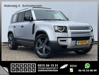 Land Rover Defender 110 2.0 P400e 110 X-Dynamic HSE Pano Full Navi Trekhaak Meridian