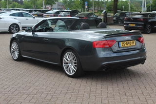 Audi A5 Audi A5 Cabriolet 1.8 TFSI Sport Edition NL Auto! / Leder / Nekverwarming / 19'' / B&O / Elektr. stoelen / Navigatie / DAB / Stoelverwarming - afbeelding nr 3