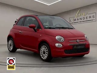 Fiat 500C 1.2 Lounge 2020 ROOD | Cabriolet | Apple CarPlay