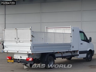 Volkswagen Crafter Volkswagen Crafter 136pk Open Laadbak met Kist Dubbellucht 3,5t Trekhaak Airco Euro6 Tipper Benne Kieper Airco Trekhaak - afbeelding nr 5