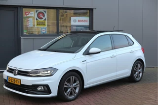 Volkswagen Polo Pano dak,Led, Adaptive cruise , Navigatie via Carplay, Buitenspiegels inklapbaar, etc. prijs rijklaar. - afbeelding nr 7