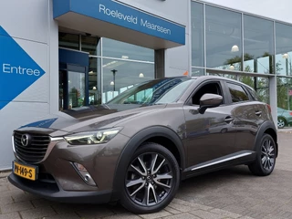 Mazda CX-3 2.0 SkyActiv-G 120pk SkyLease GT | Origineel NL | Navi | Clima | Cruise | Half-Leder | Head-Up | Keyless Entry | Pdc+Camera | Led Koplampen | Dodehoek+Rijstrooksensor | Trekhaak | 18''lm - afbeelding nr 1