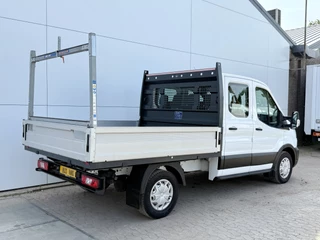 Ford Transit Ford Transit 350 2.0 TDCI 130PK L3H1 DC Trend Open Laadbak Pritische 6 zitplaatsen Airco Cruise Control - afbeelding nr 3