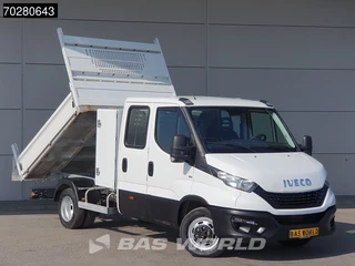 Iveco Daily Iveco Daily 35C14 Kipper met Kist Dubbel Cabine Dubbellucht 3,5t Trekhaak Airco Cruise Euro6 Tipper Benne Kieper 2m3 Airco Trekhaak Cruise control - afbeelding nr 3