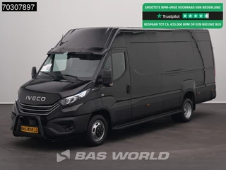 Iveco Daily 35C21 3.0L Automaat Black Edition L4H2 ACC LED Airco Camera Parkeersensoren CarPlay Stoelverwarming 3,5t Trekgewicht Euro6 L3 Airco