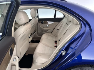 Mercedes-Benz C-Klasse Aut. *PANO | FULL-LED | 1/2-LEATHER | SPORT-SEATS | NAVI-FULLMAP | HEATED-SEATS | ECC | PDC | CRUISE | 17''ALU* - afbeelding nr 10