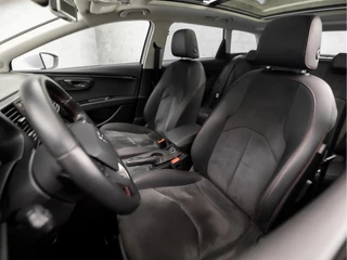 SEAT Leon 150Pk Automaat (PANORAMADAK, NAVIGATIE, CLIMATE, LEDER/ALCANTARA, STOELVERWARMING, SEAT SOUND, SPORTSTOELEN, LED KOPLAMPEN, GETINT GLAS, CRUISE, NIEUWE APK, NIEUWSTAAT) - afbeelding nr 15