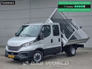 Iveco Daily Iveco Daily 35C21 3 zijdige Kipper Dubbel Cabine 210PK 3.0L Dubbellucht Airco Cruise LED Camera Tipper Benne Kieper 2m3 Airco Dubbel cabine Trekhaak - afbeelding nr 1