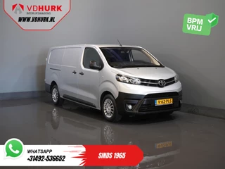 Toyota ProAce Worker 2.0 145 pk L3 2xSchuifdeur/ Adapt.Cruise/ Head Up/ Standkachel/ Stoelverw./ Carplay/ Trekhaak/ PDC