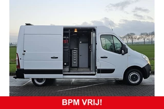 Opel Movano BPM vrij! werkplkaatsinr./servicewagen, airco, navi, pdc, 96 dkm. - afbeelding nr 16