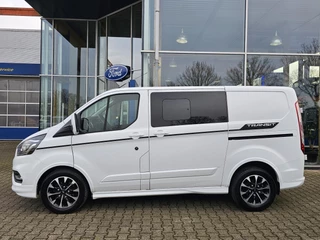 Ford Transit Custom Ford Transit Custom 320 2.0 TDCI L1H1 Sport DC 185pk Automaat | Dubbele Cabine | Marge BTW vrij | Adaptive Cruise Control | Achteruitrijcamera |  Dubbele Schuifdeur incl. privacy glass | Trekhaak - afbeelding nr 2