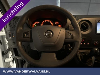 Opel Movano Opel Movano 2.3 CDTI 146pk L2H2 Inrichting Euro6 Airco | Camera | Navigatie | Omvormer 3000 Cruiscontrol, 2500kg Trekhaak, Parkeersensoren, Bijrijdersbank - afbeelding nr 18