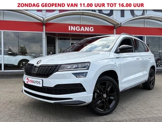 Škoda Karoq 1.5 TSI ACT 150PK AUT. SPORT-LINE PANO-DAK NAVI CAMERA DIGITAL-COCKPIT CARPLAY AIRCO LMV PDC
