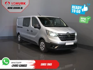 Renault Trafic Renault Trafic 2.0 dCi 130 pk L2 BPM VRIJ! DC Dubbel Cabine LED/ 2xSchuifdeur/ Navi/ Carplay/ Camera/ PDC/ Cruise - afbeelding nr 1