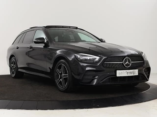 Mercedes-Benz E-Klasse Mercedes-Benz E-klasse 300de 4Matic AMG Night | Panoramadak | Trekhaak |  Stoelverwarming | 360 camera | Adaptive cruise | Leder/Alcantara | Burmeseter | Matrix LED | Navigatie - afbeelding nr 43