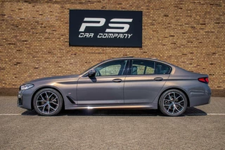 BMW 5 Serie BMW 5-serie 520i M-Sport,schuifdak,H&K,BTW,NAP,Sportseats - afbeelding nr 3