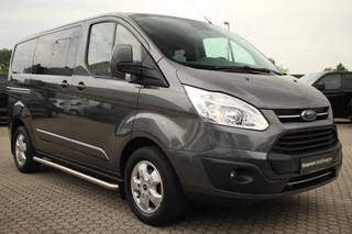 Ford Transit Custom Ford Transit Custom 290 2.0TDCI 170pk L1H1 Limited DC | Leder | L+R Zijdeur | Trekhaak | Camera | Navi | Lease 342,- p/m - afbeelding nr 4