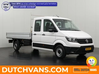 Volkswagen Crafter 2.0TDI 140PK Open Laadbak Dubbele Cabine 6-persoons