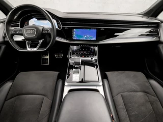 Audi Q7 Audi Q7 55 TFSI quattro S-Line Sport 7 Persoons 340Pk Automaat (PANORAMADAK, MATRIX LED, LUCHTVERING, HEAD-UP DISPLAY, BANG&OLUFSEN, TREKHAAK, MEMORY SEATS, APPLE CARPLAY, NIEUWSTAAT) - afbeelding nr 6
