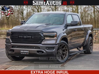 Dodge Ram 1500 Laramie Sport 5.7 V8 HEMI 402PK 4x4 | Panorama dak | 12' Scherm |Granite Crystal Metallic |