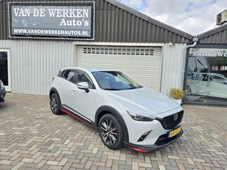 Mazda CX-3 Mazda CX-3 2.0 SkyActiv-G 120 GT-M Aero Pack AUTOMAAT Clima|Navi|HUD|Leer|LED|Nap!! - afbeelding nr 8