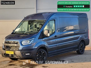 Ford Transit Ford Transit 165pk Automaat Black Edition Limited L3H2 Nwe model! CarPlay Xenon Camera 11m3 Airco Cruise control - afbeelding nr 1