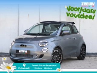 Fiat 500e Cabrio La Prima by Bocelli 42 kWh | JBL | Winter | Camera | 17"