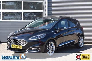 Ford Fiesta 1.0 ECOBOOST HYBRID / VIGNALE / LEDER / AUTOMAAT / PANO DAK