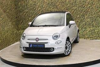 Fiat 500C 1.2 Star Cabrio | Pink | Carplay | PDC | Leder