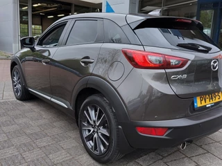 Mazda CX-3 2.0 SkyActiv-G 120pk SkyLease GT | Origineel NL | Navi | Clima | Cruise | Half-Leder | Head-Up | Keyless Entry | Pdc+Camera | Led Koplampen | Dodehoek+Rijstrooksensor | Trekhaak | 18''lm - afbeelding nr 44