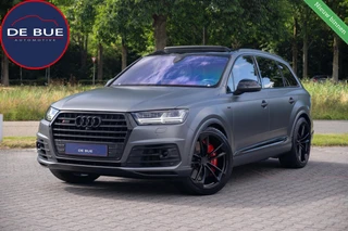 Audi SQ7 4.0 V8 TDI SQ7 Quattro|Grijs Kenteken|Keramisch|Bang & Olufsen 4D|Achterasbesturing|Panoramadak|CarPlay|SoftClose|UNIEK|Dealer Onderhouden