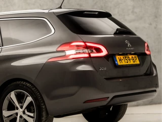 Peugeot 308 (PANORAMADAK, APPLE CARPLAY, GROOT NAVI, DENON AUDIO, KEYLESS, LEDER, SPORTSTOELEN, 360 CAMERA, CRUISE, NIEUWE APK, NIEUWSTAAT) - afbeelding nr 13