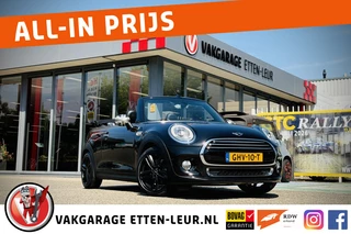 MINI Cabrio 1.5 C. Chili S. Bns/leder/navigatie
