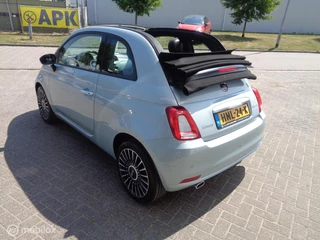 Fiat 500C Fiat 500 C 1.0 Hybrid Launch Edition/Airco/16''Lm velgen/Half Leer/1st eig/Slechts 34000km - afbeelding nr 8