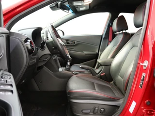 Hyundai Kona Hyundai Kona 1.0 T-GDI Premium | Achteruitrijcamera | Leder | Parkeer sensore - afbeelding nr 14