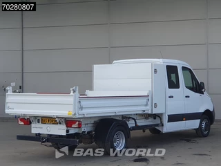 Mercedes-Benz Sprinter Mercedes Sprinter 514 CDI Kipper met Kist Dubbel Cabine Dubbellucht 3,5t Trekhaak Airco Cruise Euro6 Kieper Tipper Benne Airco Dubbel cabine Trekhaak Cruise control - afbeelding nr 5