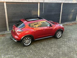 Nissan Juke Nissan Juke 1.6 Tekna AUTOMAAT Schuif-Kantel dak / Clima / Vol Leder / 96.113 KM 1e eig. - afbeelding nr 42