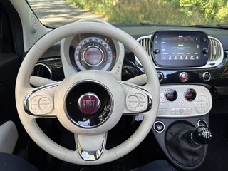 Fiat 500 Fiat 500 1.0 Hybrid airco 6vers cabrio zeer netjes - afbeelding nr 10