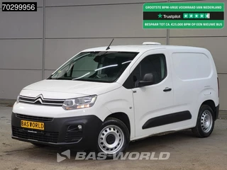 Citroën Berlingo 130pk Automaat Navi Airco Cruise Parkeersensoren v+a Werkplaatsinrichting Euro6 L1 Airco Cruise control