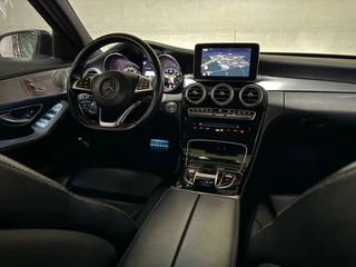 Mercedes-Benz C-Klasse Mercedes C-klasse 400 4MATIC V6 AMG Pano Burmester HUD Lucht - afbeelding nr 28