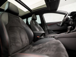 SEAT Leon 150Pk Automaat (PANORAMADAK, APPLE CARPLAY, NAVIGATIE, CAMERA, LEDER/ALCANTARA, SPORTSTOELEN, GETINT GLAS, TREKHAAK, MODE KNOP, NIEUWSTAAT) - afbeelding nr 8