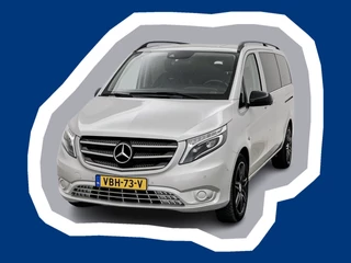 Mercedes-Benz Vito 119 CDI Lang DC Leder Dubbele cabine Led Navigatie Camera Trekhaak Schuifdeur L+R