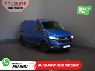 Volkswagen Transporter 2.0 TDI 150 pk DSG Aut. L2 LED/ Adapt.Cruise/ Standkachel/ Carplay/ 2.5t Trekverm./ Stoelverw./ Airco/ Dakdragers/ Camera/ PDC/ Trekhaak