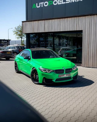 BMW M4 BMW 4-serie Coupé M4 Competition Headup 360View Keramisch Carbon Interieur Signal Green individual 43000km BJ2018 - afbeelding nr 3