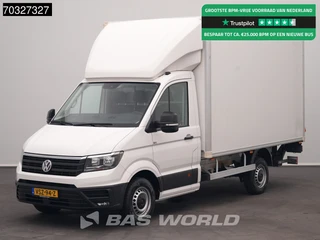 Volkswagen Crafter 140pk Laadklep Zijdeur Bakwagen Navi Airco Cruise D'Hollandia Euro6 Meubelbak Koffer Airco Cruise control