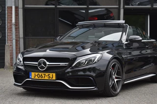 Mercedes-Benz C-Klasse Mercedes-Benz C-klasse Cabrio AMG 63 S HUD Memory Koeling ACC Lane VOLL - afbeelding nr 39